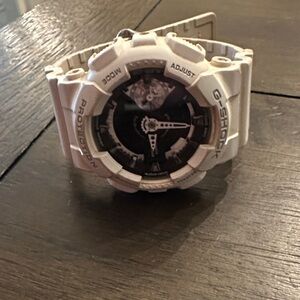 G-Shock Cream and Black Watch